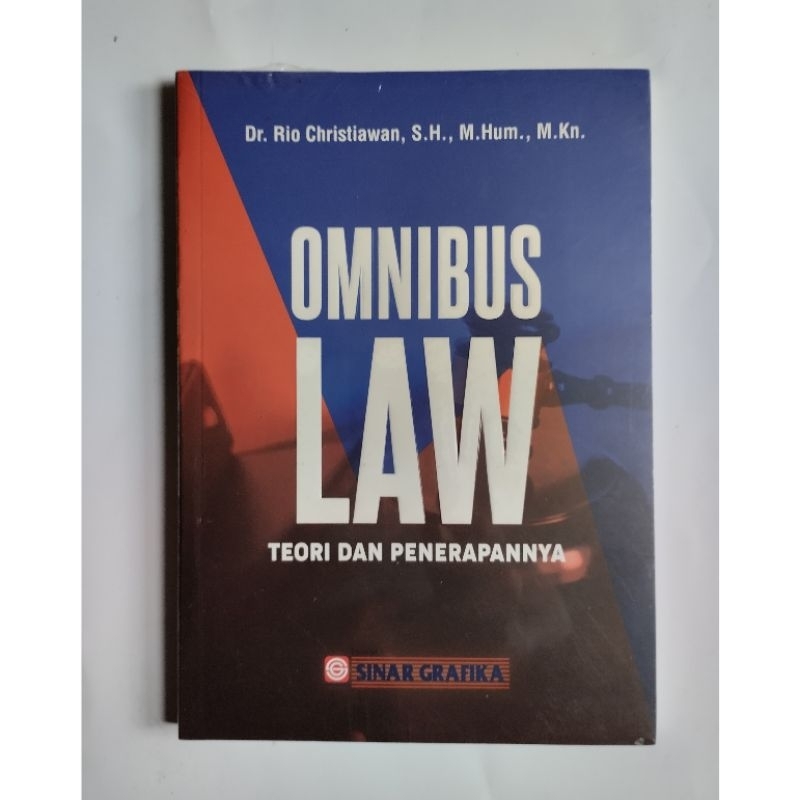 Jual Omnibus Law Teori Dan Penerapannya Shopee Indonesia