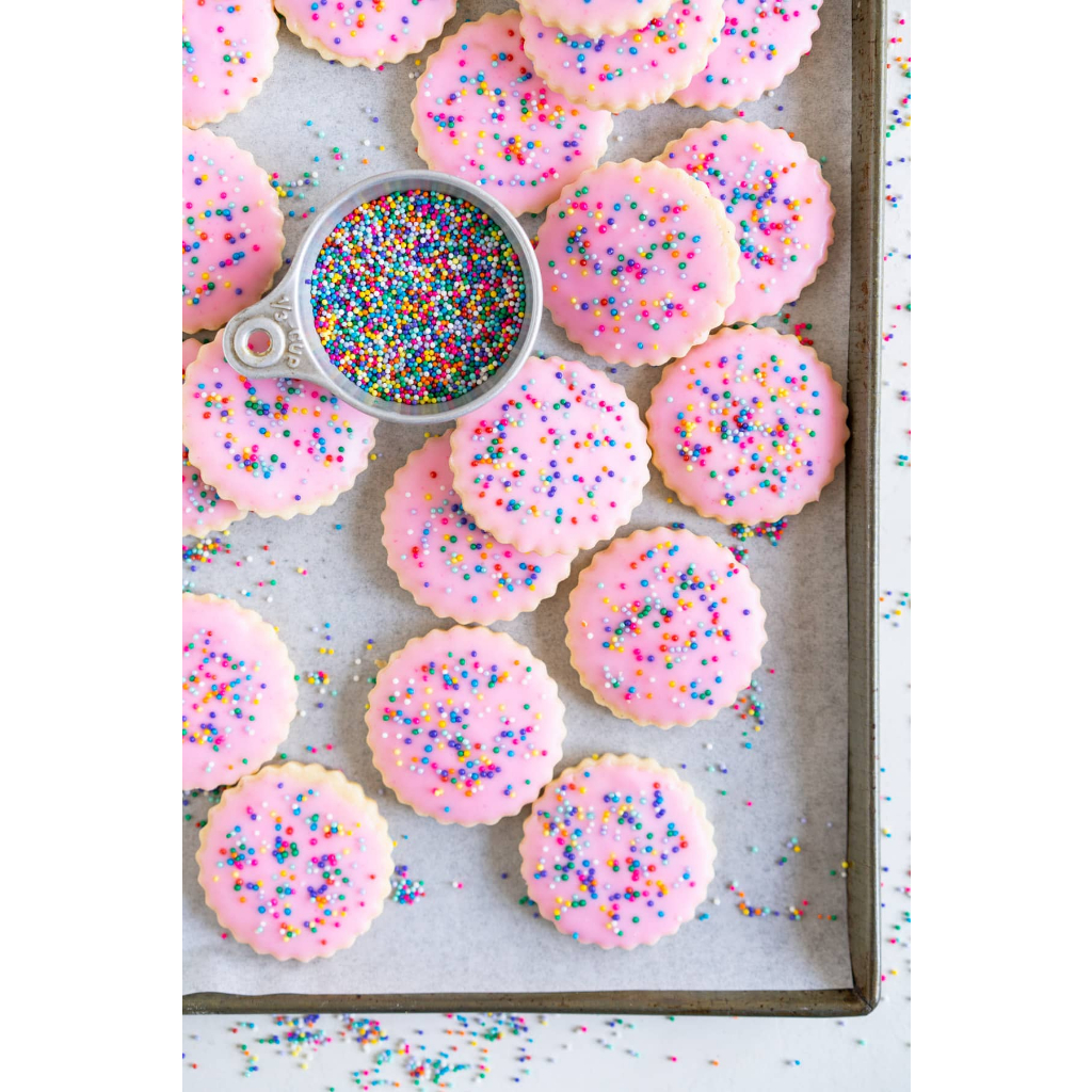 Jual 100GR ELMER SUGAR SPRINKLE - SPRINGKLE TRIMIT HIASAN KUE RAINBOW ...