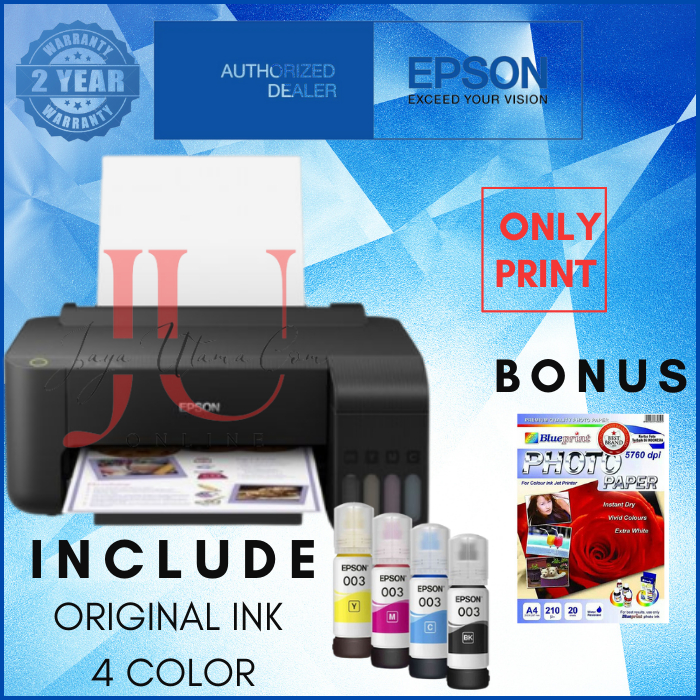 Jual Printer Epson L1210 Pengganti Epson L1110 Print Only Shopee Indonesia 9985