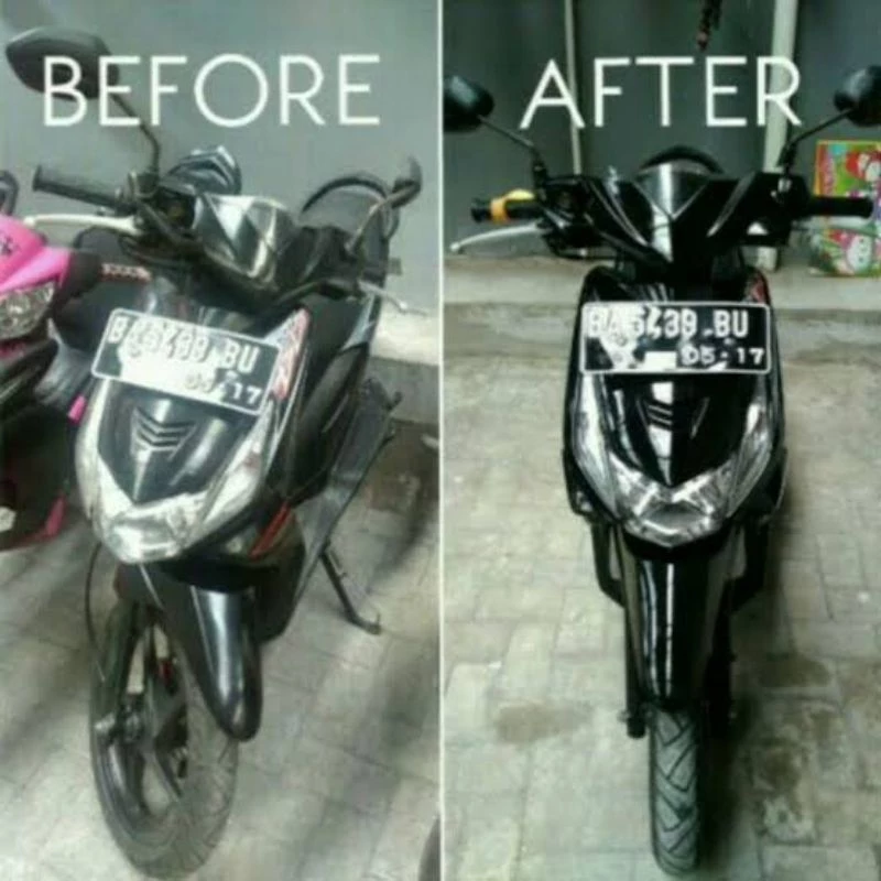 PENGKILAP BODY MOTOR DAN MOBIL 500ml FREE KAIN MICROFIBER
