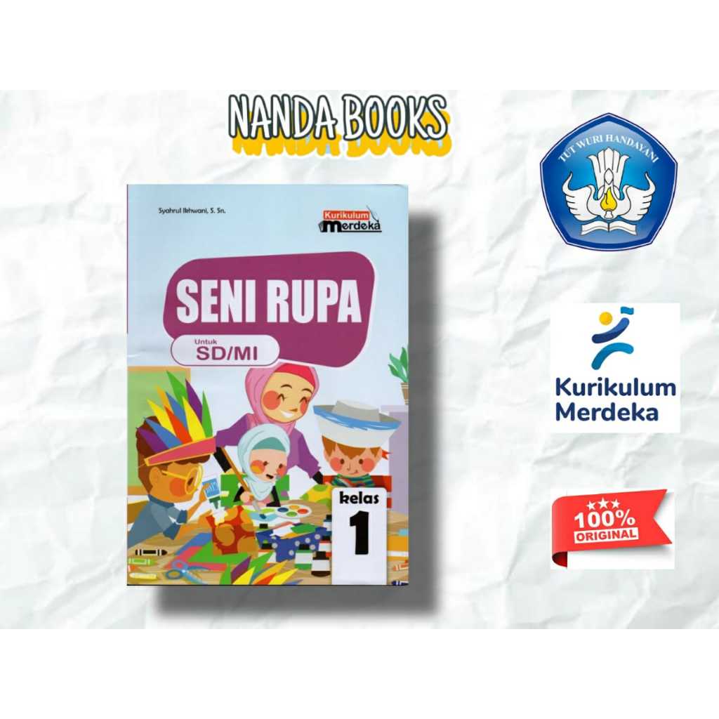 Jual Buku Siswa Seni Rupa Untuk SD/MI Kelas 1 Kurikulum Merdeka Wahana ...