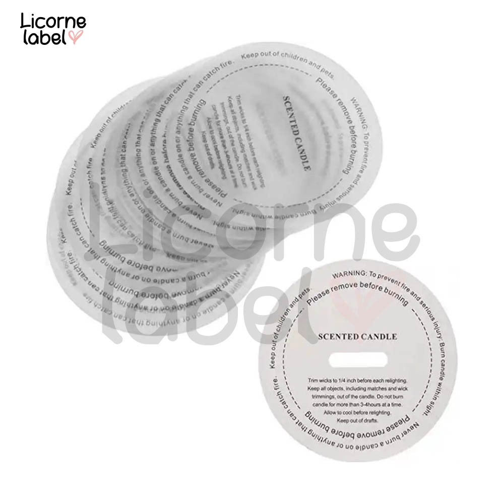 Jual 10pcs Candle Dust Cover Paper Handmade Scented Candle Kertas