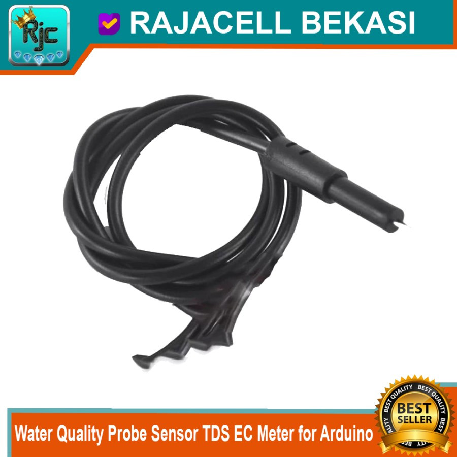 Jual Water Quality Probe Sensor TDS EC Meter Kualitas Air for Arduino ...