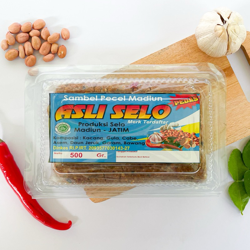 Jual Sambel Pecel Asli Selo Madiun LEGENDARIS Bumbu Pecel Instan ...