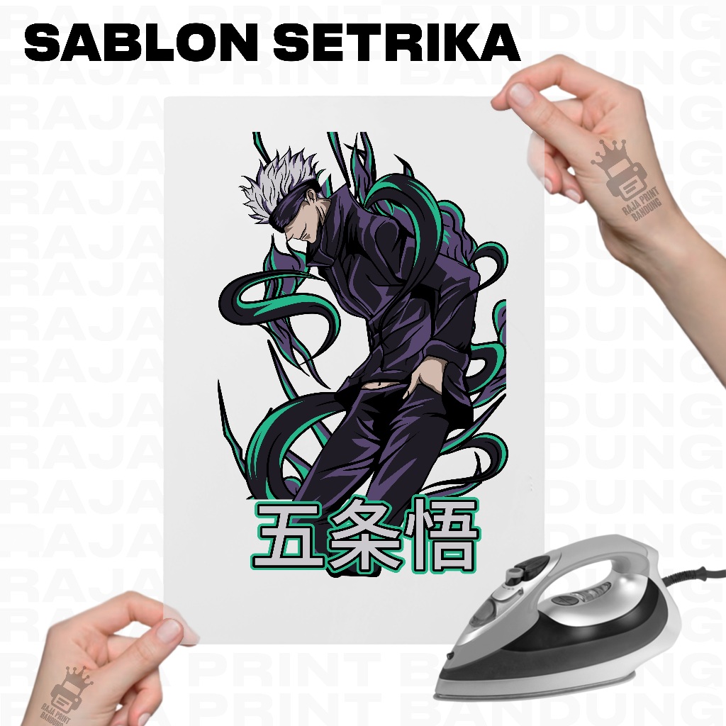 Jual Sablon Sticker Setrika DTF A4 Ready To Press Siap Disetrika di ...