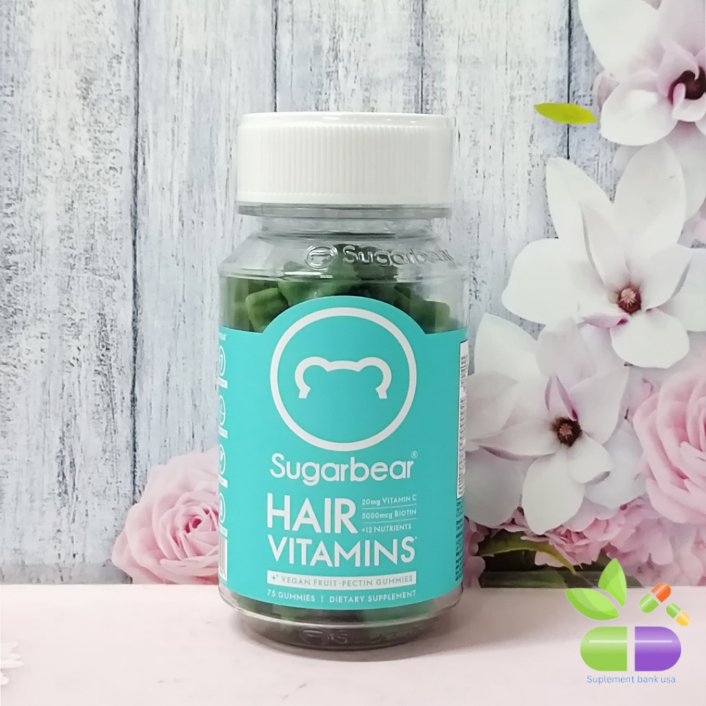 Jual Sugar Bear Hair Vitamin Isi 75 Gummies Shopee Indonesia