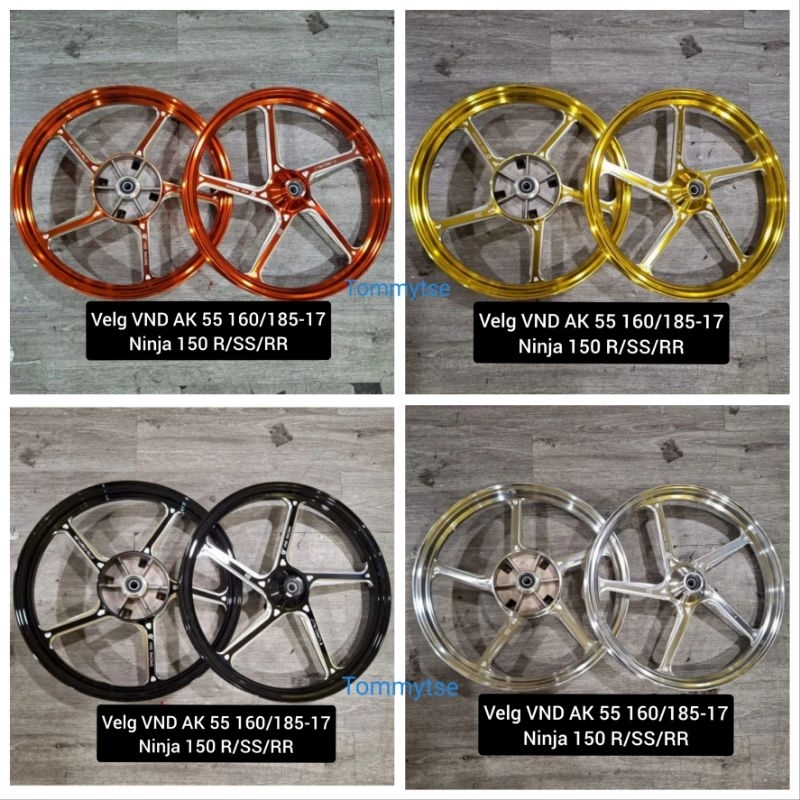 Jual Velg Vnd Ninja Rr R Ss Vnd Ak Kawasaki R Rr Palang Shopee Indonesia