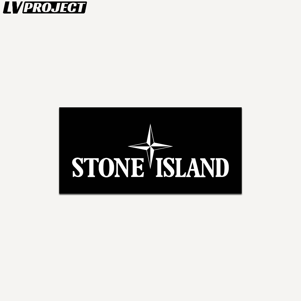 jual-stiker-hitam-putih-glossy-casual-sticker-logo-brand-stone-island