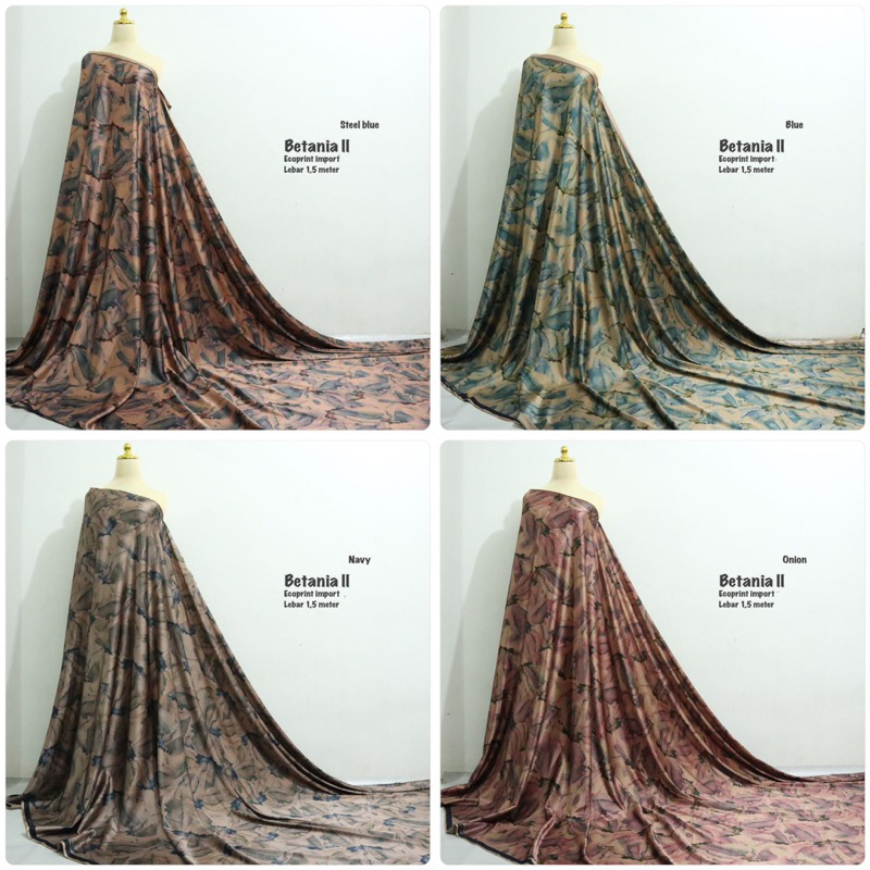 Jual Kain Armsilk Import Motif Betani Harga Per Setengah Meter Kain