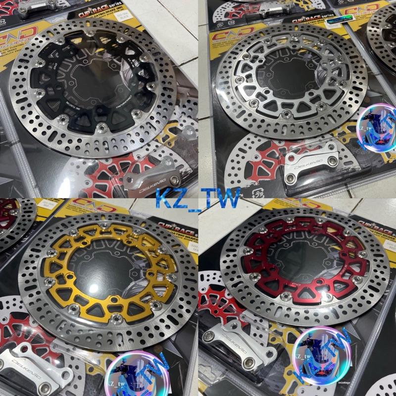 Jual Piringan Cakram Depan delkevic Yamaha R15 V2-V3-V4/Xabre/Vixion R ...