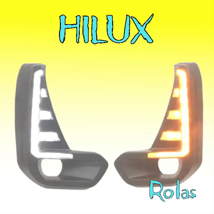 Jual Lampu Kabut Led Drl Hilux 2020 2021 2022 2023 Foglamp Fog Lamp