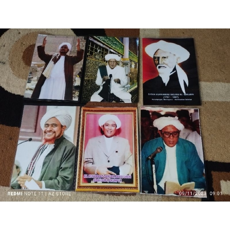 Jual foto gambar makam nabi dan sti Khodijah dan Abah guru sekumpul dan