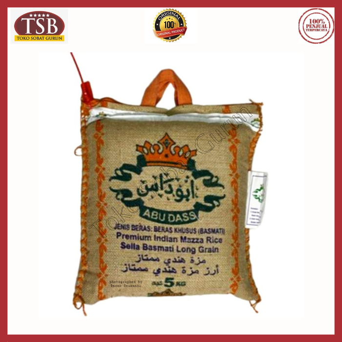 Jual Basmati Rice Abu dass 5kg Termurah | Shopee Indonesia