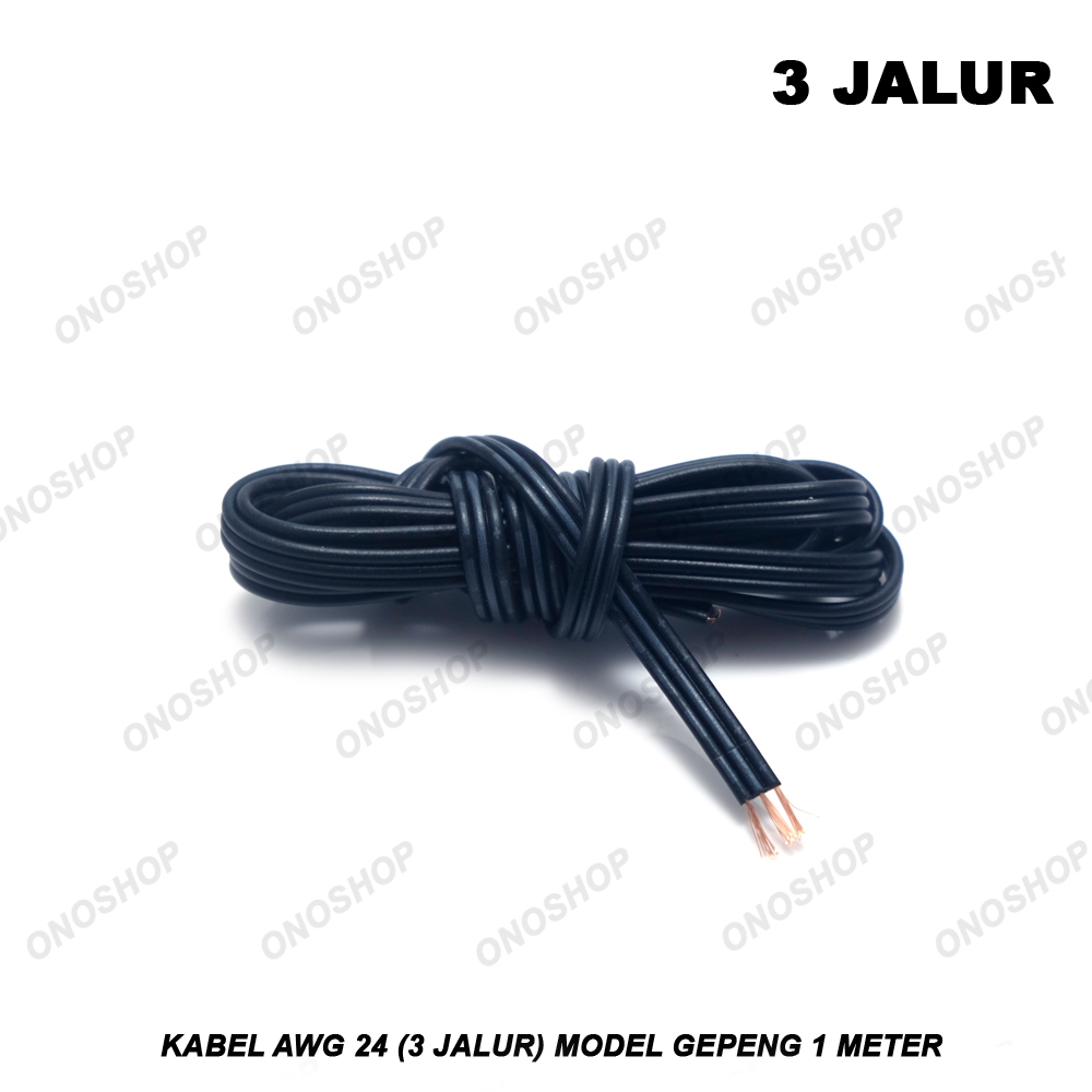 Jual Isi 10 Meter Kabel Jumper Hook Up Wire Kit 24AWG AWG 24 Tinned Copper  - Hitam - Kota Medan - Pi Toserba