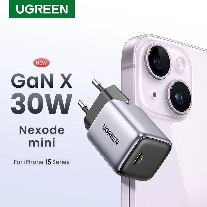 Jual Ugreen Charger iPhone 15 16 Pro Max USB C 30W 20W PD Fast Charging ...