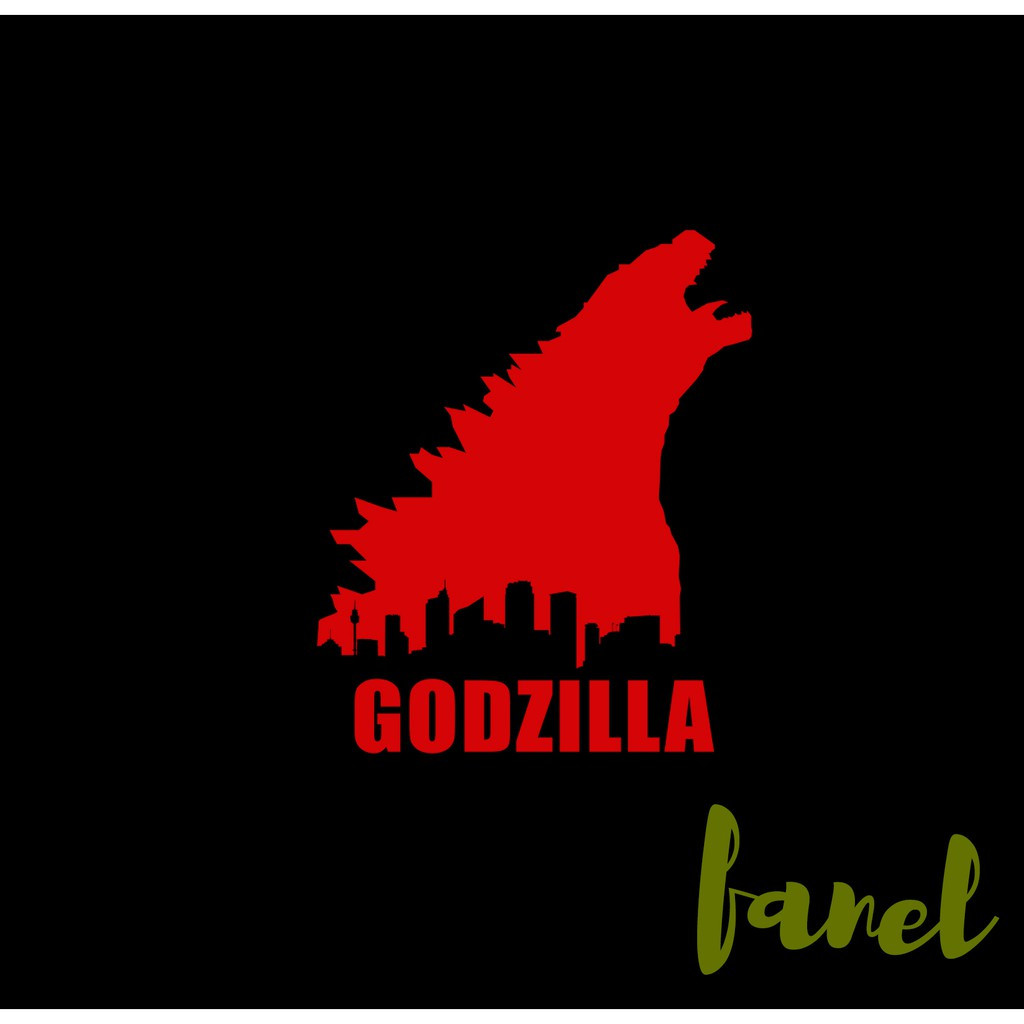 Jual 3215 STIKER GODZILLA V.01 STCKER CUTTING STICKER MOBIL LAPTOP ...