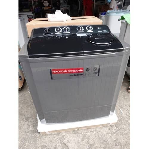 Jual Mesin Cuci LG 2 Tabung 10kg P1000RTM 1000RTM MANUAL | Shopee Indonesia