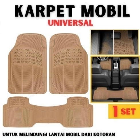 Jual Karpet Karet Lantai Mobil Universal Continental Depan Tengah