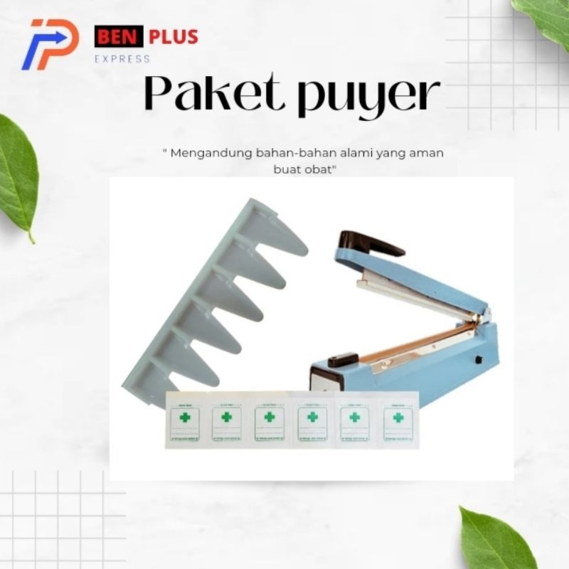 Jual Kertas Puyer Sendok Dan Sealer 20cm Shopee Indonesia 4988