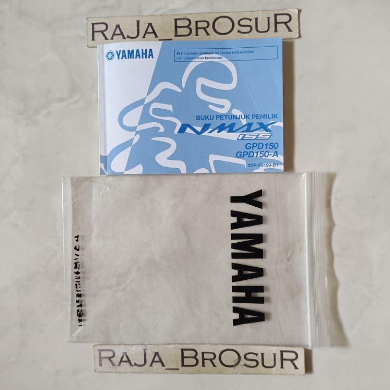Jual Buku petunjuk pemilik/Manual book Yamaha NMAX N MAX 155 NON ABS