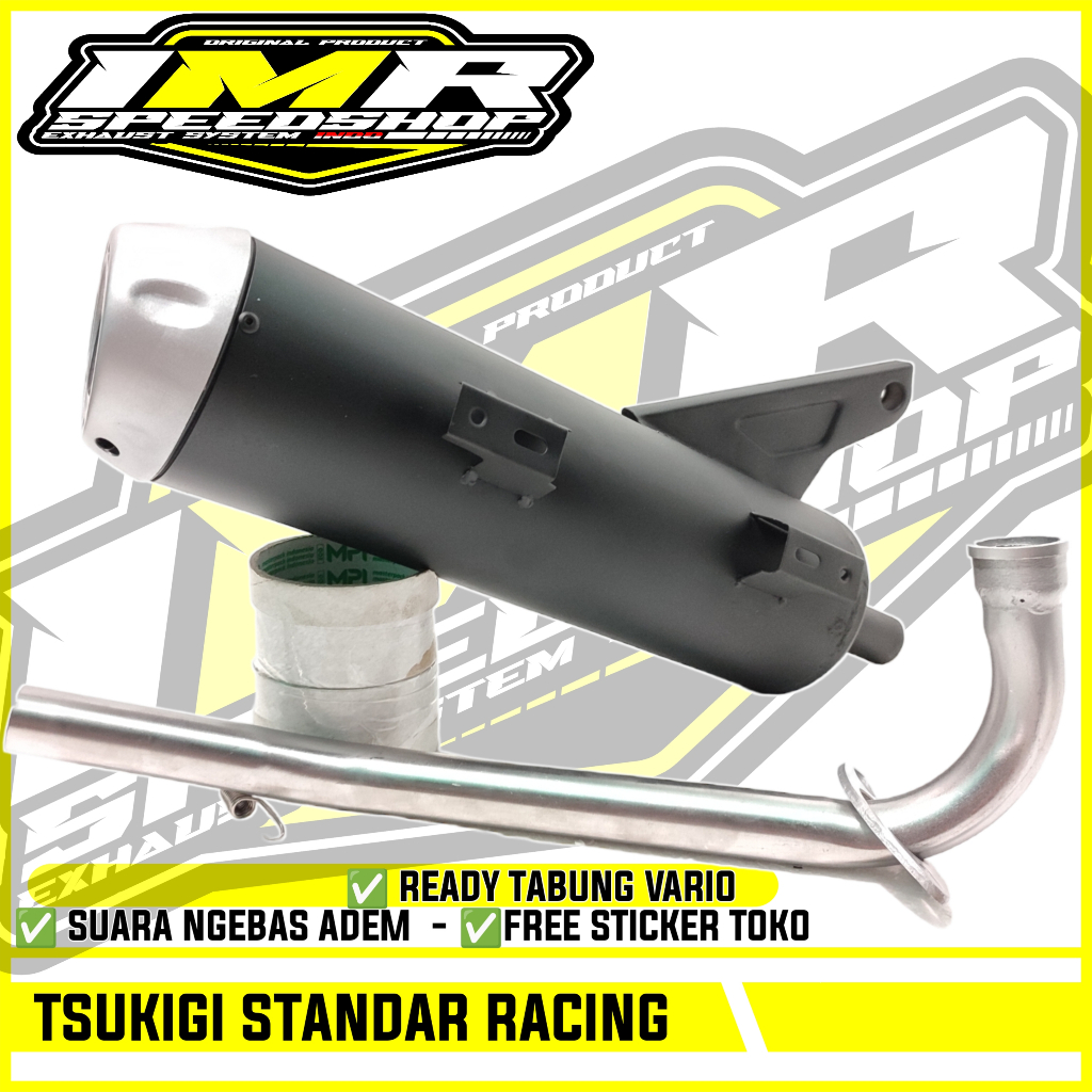 Jual KNALPOT TSUKIGI STANDAR RACING MIO SPORTY SMILE SOUL KARBU J GT ...