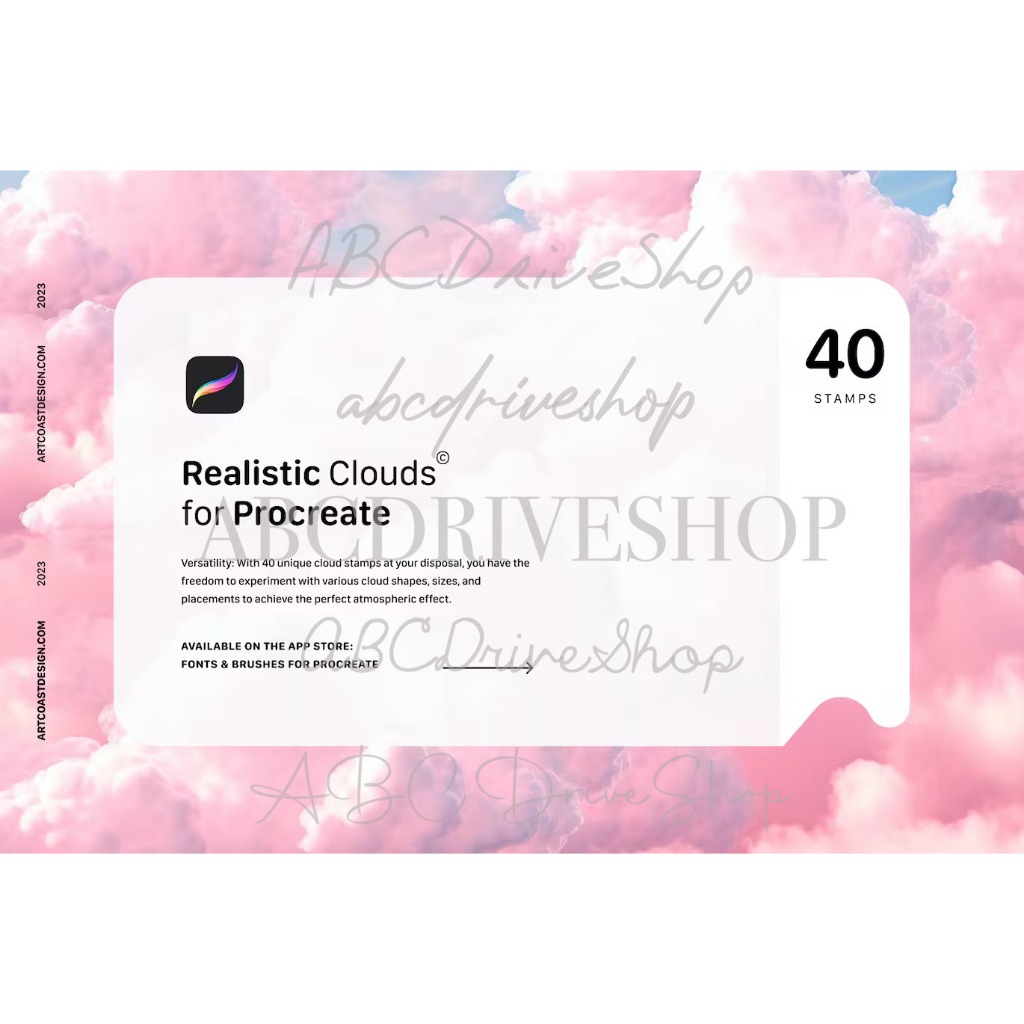 Jual Procreate Brush - Realistic Clouds Stamps | Shopee Indonesia