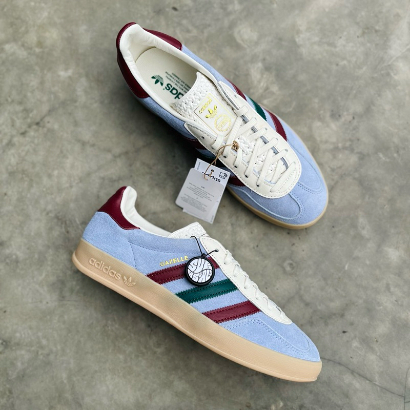 Jual Adidas Gazelle Indoor Original - Blue Dawn ( IG4994 ) | Shopee  Indonesia