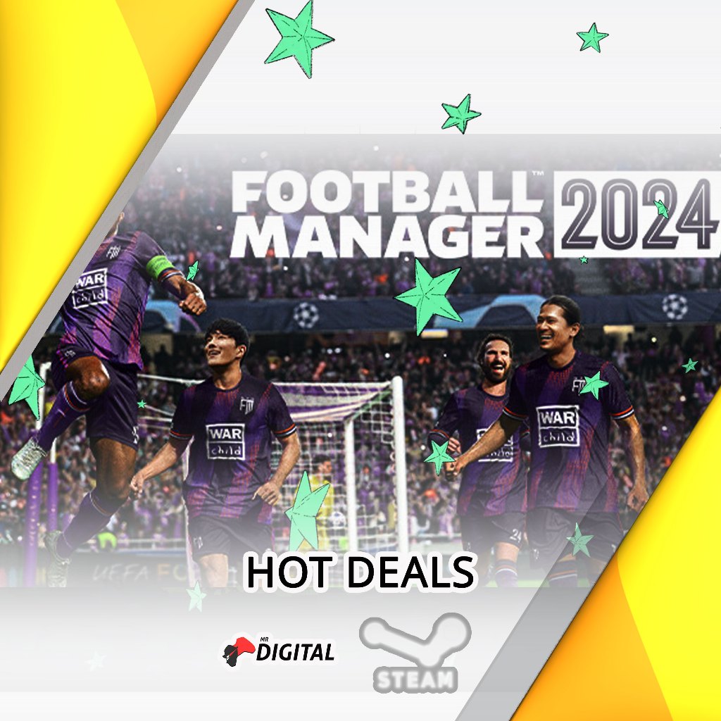 Jual [100 LEGAL] FOOTBALL MANAGER 2024 PC GAME [GIFT/GAME KEY]GAME