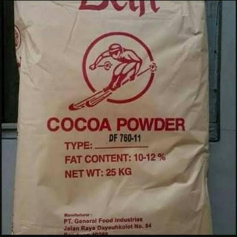 Jual Delfi Cocoa Powder 1Kg - Coklat Bubuk Murni | Shopee Indonesia