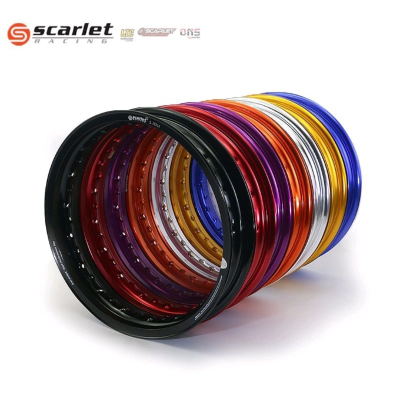 Jual Velg Pelek Veleg Scarlet Ring Hole Ukuran Harga