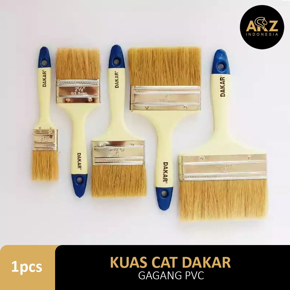 Jual Kuas Cat Tembok Gagang Pvc Dakar Tebal Ukuran Inch Cat