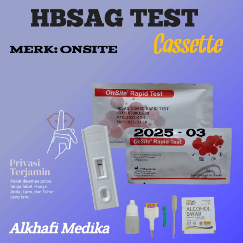 Jual Alat Tes Uji Hepatitis B - HBSAg Test Device Onsite | Shopee Indonesia