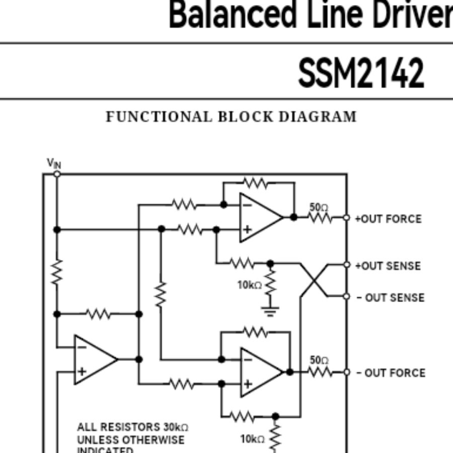 Jual SSM2142 balance line driver ic | Shopee Indonesia