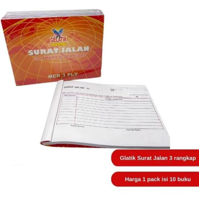 Jual SURAT JALAN GELATIK 3 RANGKAP / SURAT JALAN MURAH 3 RANGKAP ...