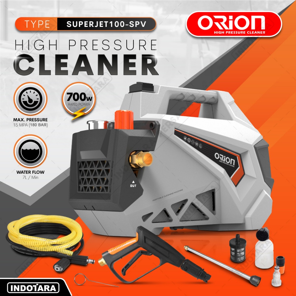 Jual Jet Cleaner Orion Superjet100SPV Dengan Fitur Pengatur Tekanan