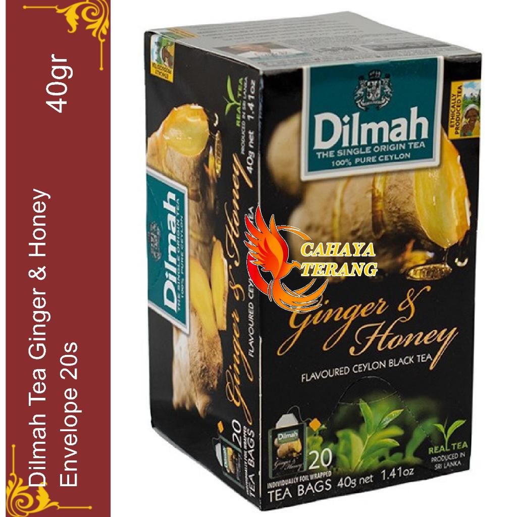 Jual Dilmah Tea Ginger & Honey Teh Celup Envelope 20s Teh Dilmah