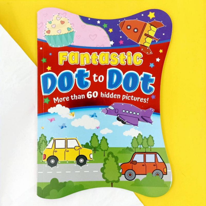Jual Igloo Books Shaped Puzzles For Kids Fantastic Dot to Dot | Shopee ...
