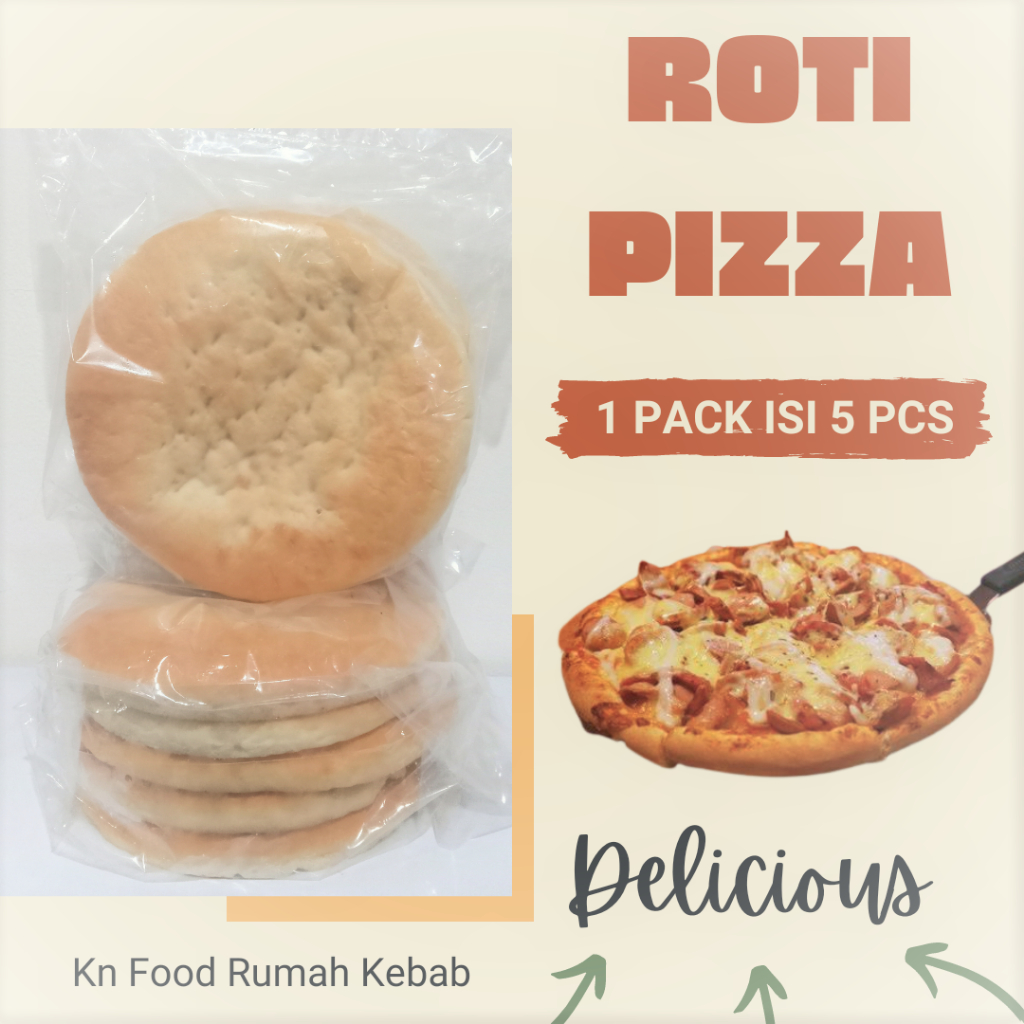 Jual Roti Pizza berkualitas - ROTI PIZZA - Kulit Pizza - Dough Pizza- 5 ...