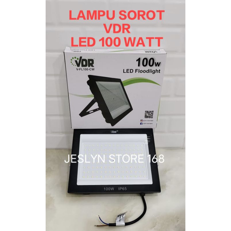 Jual Lampu Sorot Led 100 Watt Flood Light Vdr Lampu Sorot Jumbo Super Terang Shopee Indonesia 7405