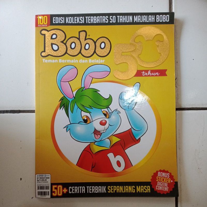 Jual MAJALAH BOBO EDISI 50 TAHUN | Shopee Indonesia