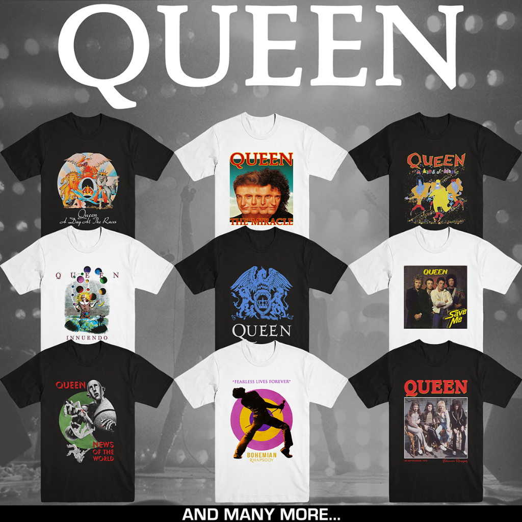 queen rock band merchandise