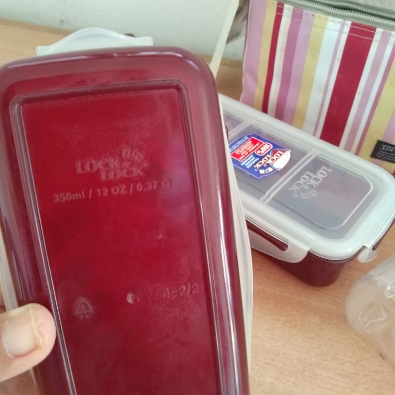 Jual [Exclusive BI Merchandise] Lunch Box Bag Set 3 Pcs Lock & N Lock ...