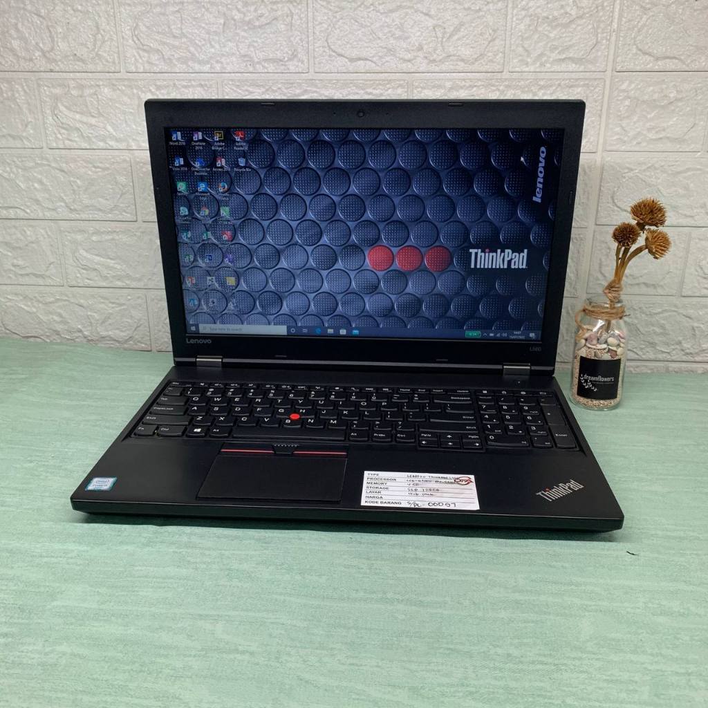 高性能 ノートパソコン フルHD 15.6型 lenovo L560 中古良品 第6世代