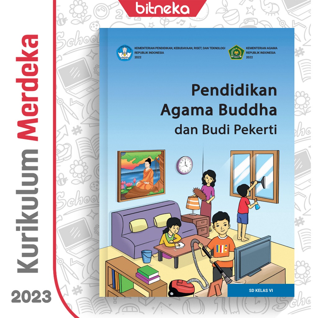 Jual Buku Pendidikan Agama Buddha SD Kelas Kurikulum Merdeka Kurmer Shopee Indonesia