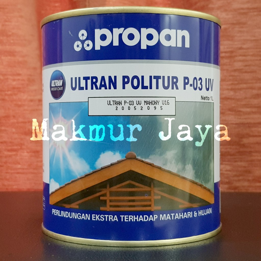 Jual Propan Ultran Politur P 03 Uv Kayu Eksterior Shopee Indonesia 1833