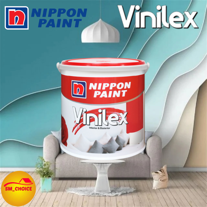 Jual NIPPON PAINT VINILEX 5KG CAT TEMBOK 5KG VINILEX 5 KG VINILEX PRO ...