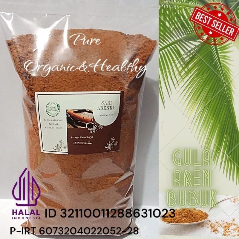 Jual Gula Aren Semut Murni 1kg Sari Arenku Shopee Indonesia 5770