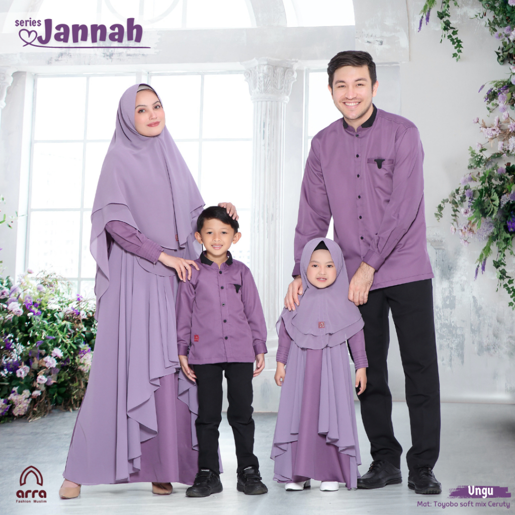 Jual ARRA - Sarimbit Keluarga 2024 Lebaran Couple Kapel Capel Premium