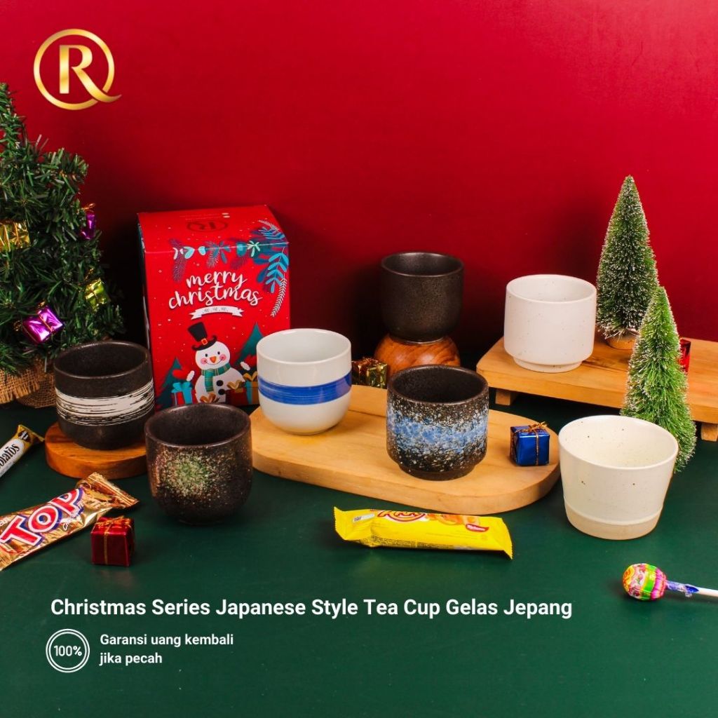 Jual Christmas Hampers Japanese Style Ceramic Tea Cup Gelas Jepang