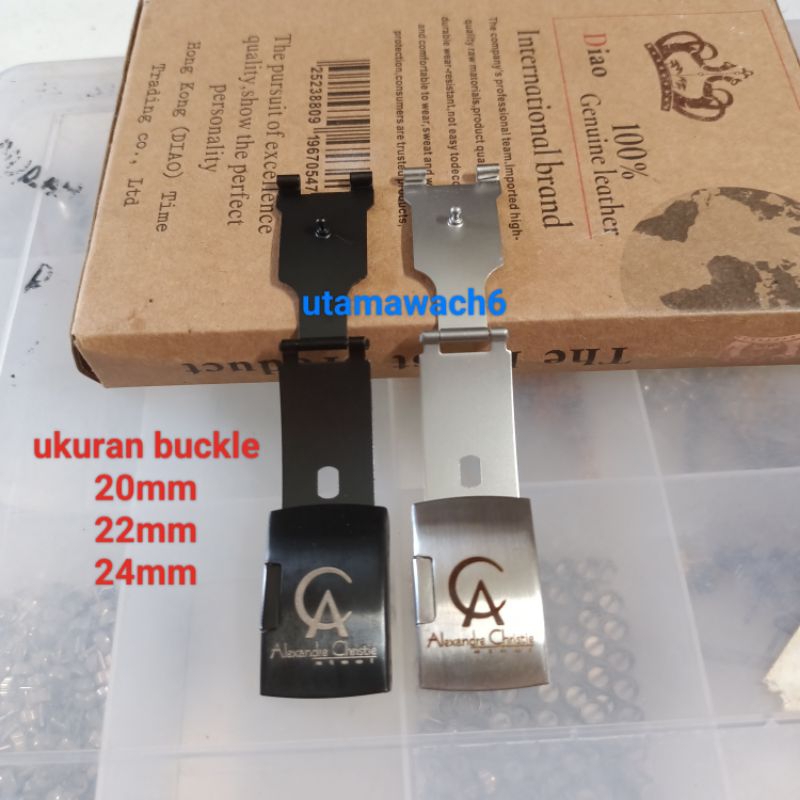 Jual Buckle Tali Jam Tangan Alexandre Christie Stainless steell ...